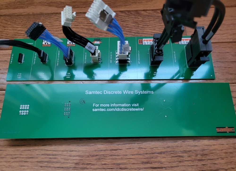 Samtec Discrete Wire Systems Demo Boards and Cable Connectors