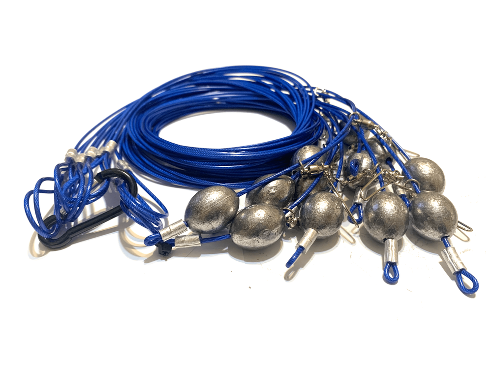 36" 4oz Egg Sinker Texas Rigs
