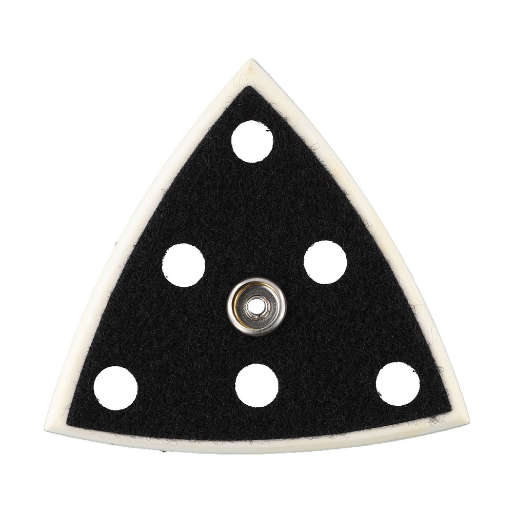 Sanding Pad Pad - 6 Holes - 95x95x95mm - Backing Pad - Triangle Sanding Pad