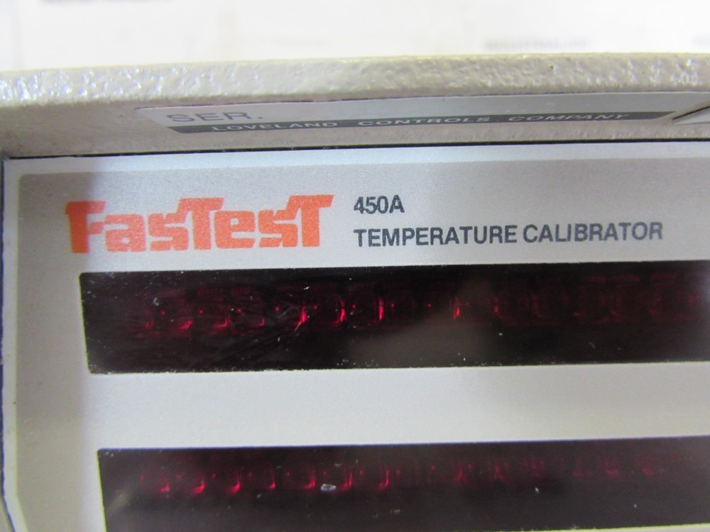 LOVELAND ELECTRONIC CALIBRATOR 450A USED