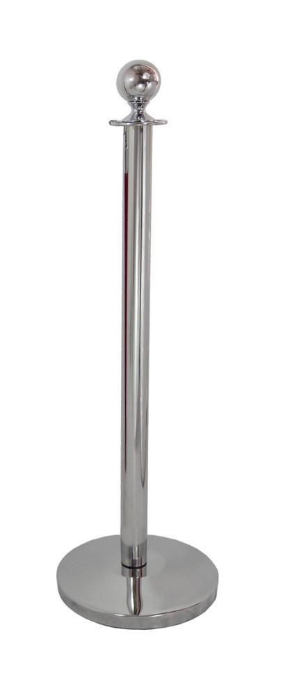 VIP RED CARPET COMBO (6 MIRROR POSTS DOMED BASE + 4 ROPES + 3'X10' RED CARPET)