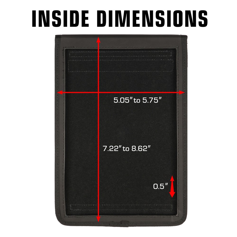 USA Gear FlexARMOR X Tablet Case with Open Front Design & Adjustable Strap