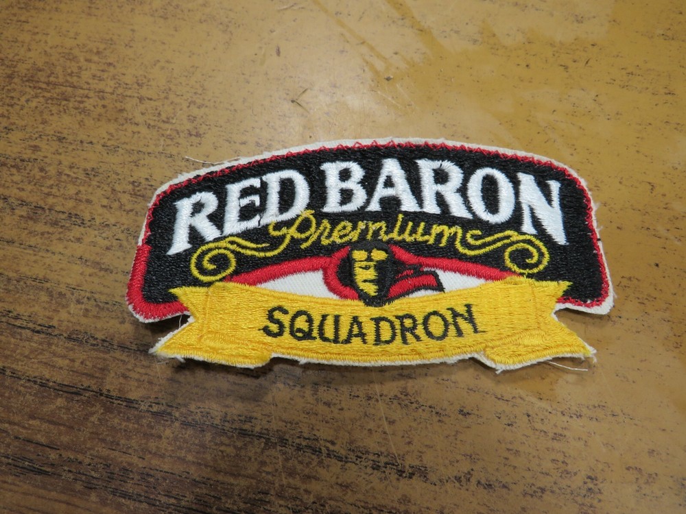 red baron Premium Pizza squadron Patch