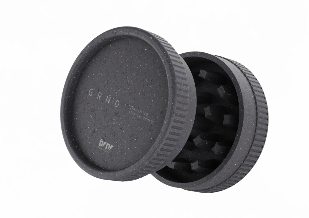 BRNRlab GRND sustainable hemp bio-plastic Herb Grinder NEW