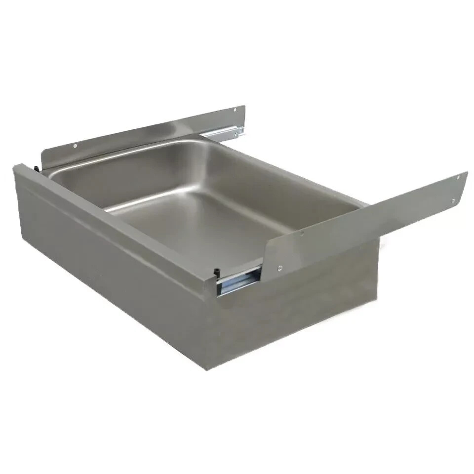 Prep & Work Kitchen Table – NSF Commercial Overshelf and Drawer Included