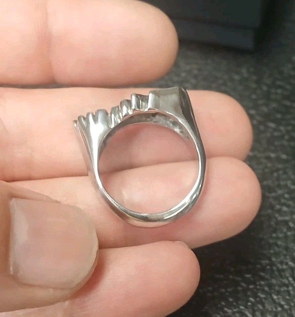 Kelsey Handmade Silver Ring Size 8