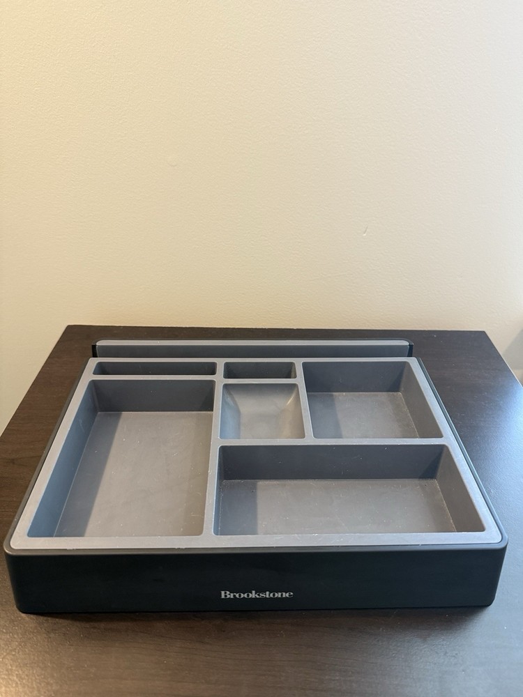 Brookstone Lisbon Collection Plastic Desktop Organizer