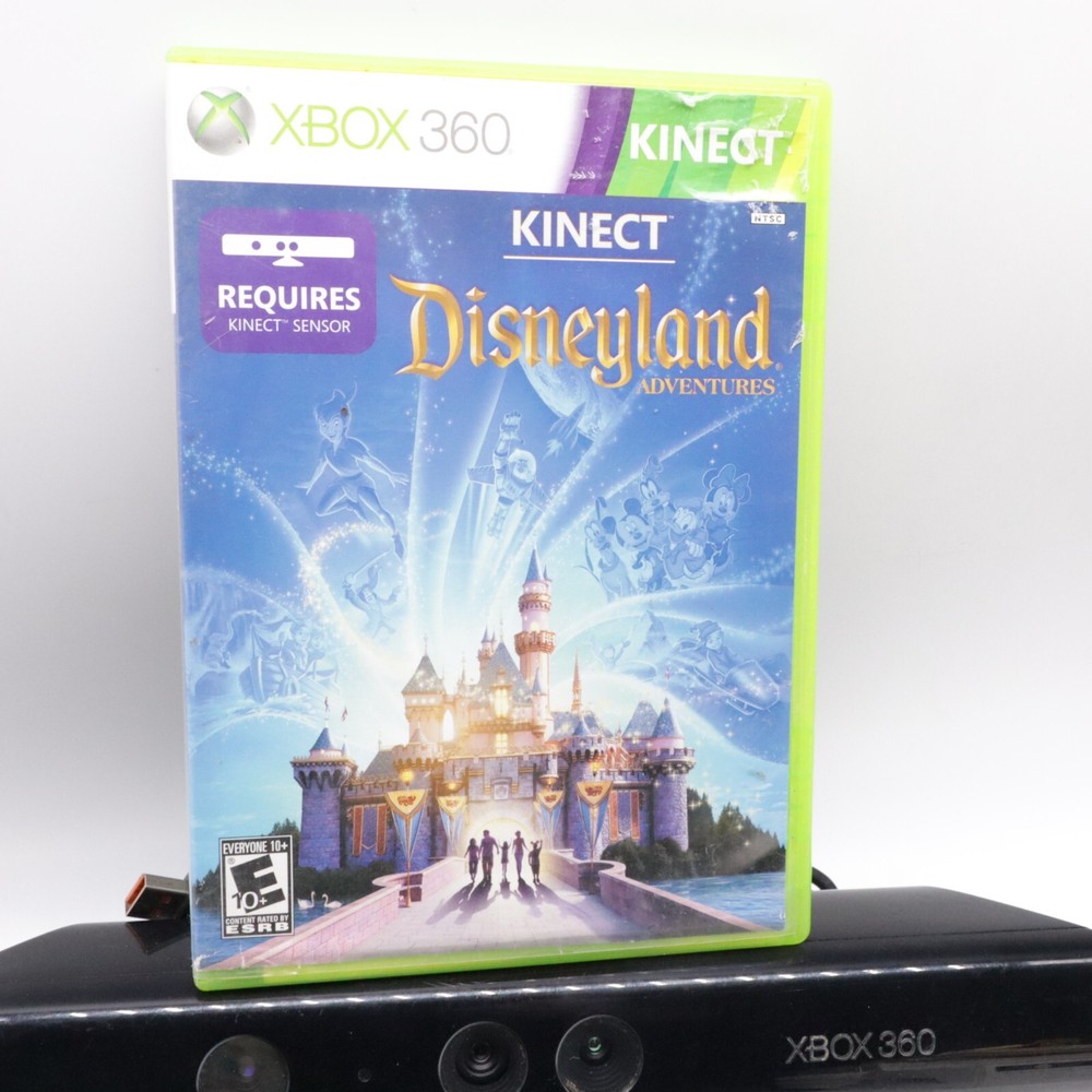 Microsoft XBOX 360 Kinect Sensor Model 1414 & DISNEYLAND ADVENTURES!