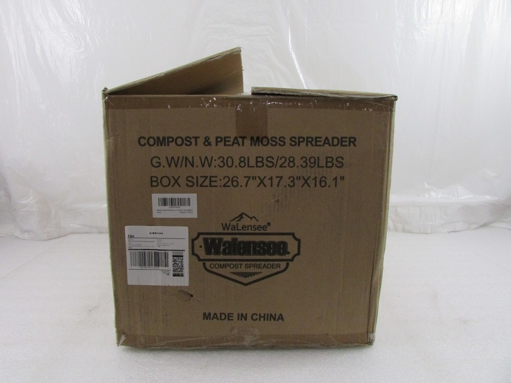 NEW Walensee 24" Compost & Peat Moss Spreader with T Shaped Handle