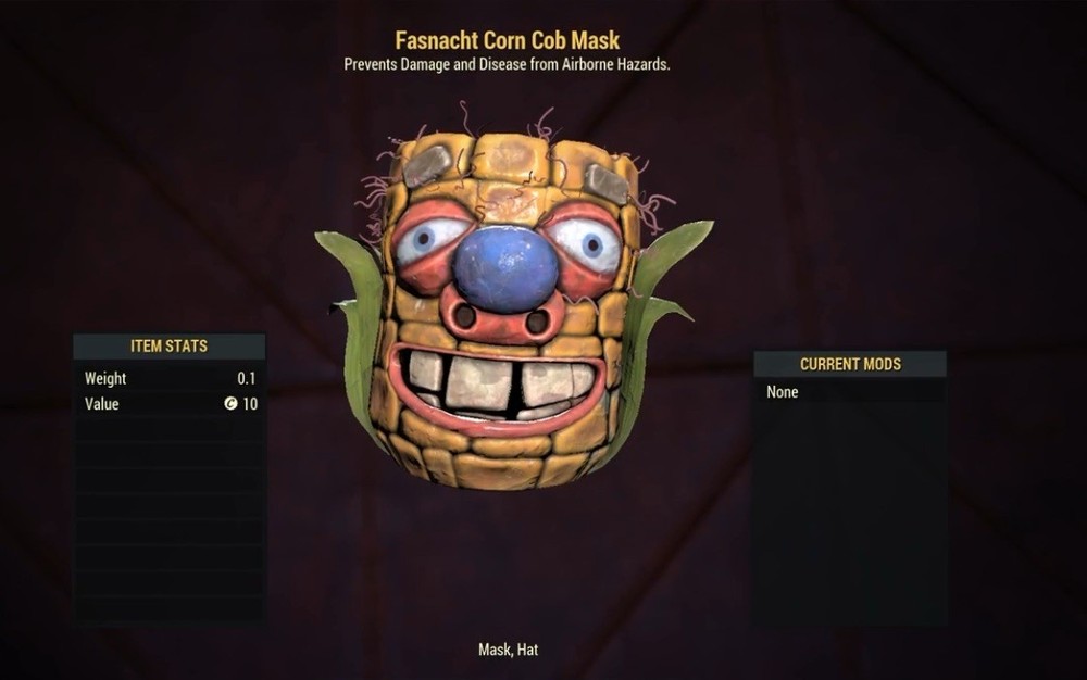 (Xbox) Fasnacht Corn Cob Mask