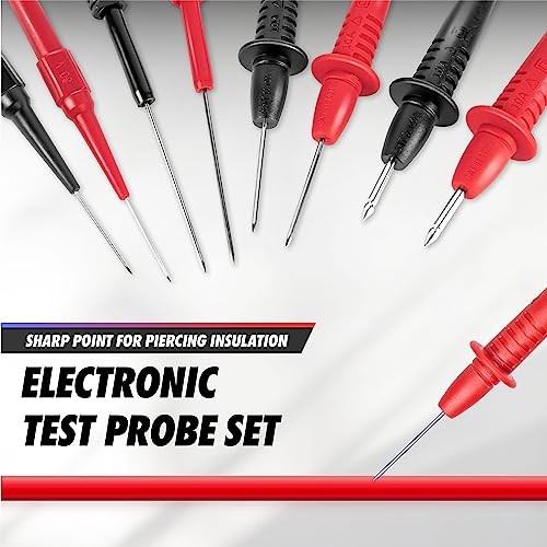 29PCS Multimeter Test Leads Kit with Replaceable Wire Piercing Test ML-29PC