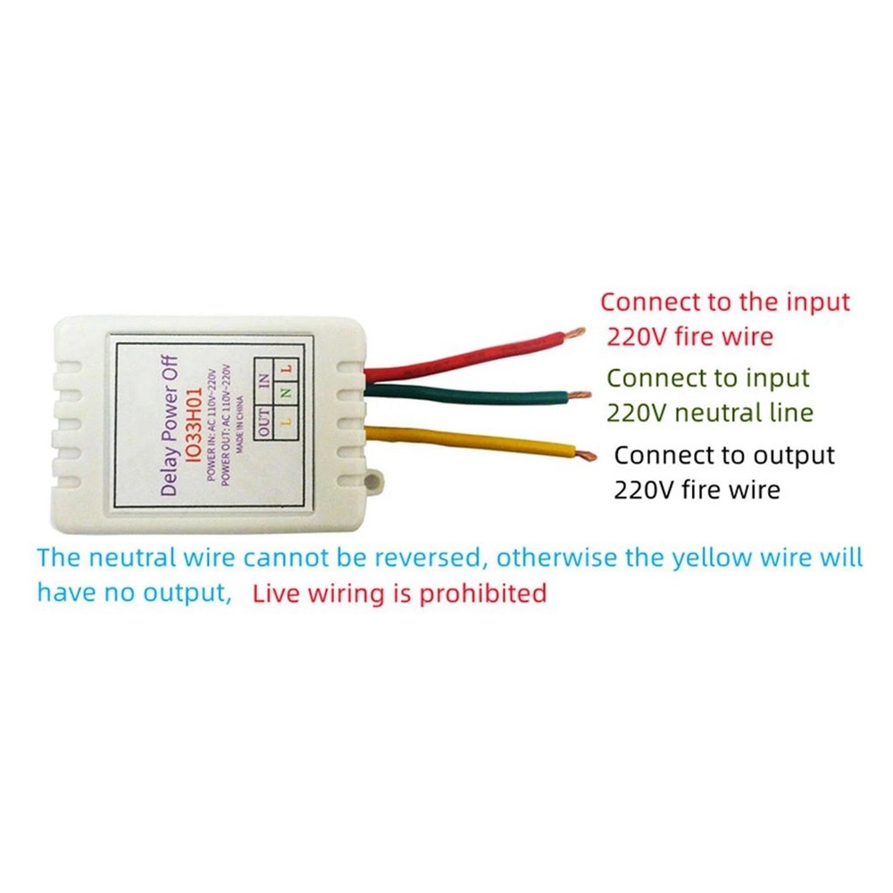 2pcs 1-480min timer adjustable isolation delay control voltage Y8M8