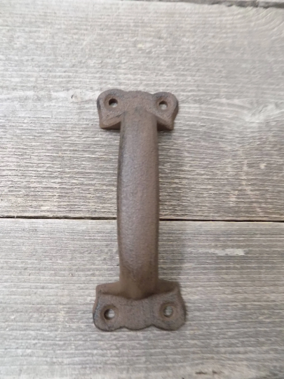 20 CAST IRON HANDLES RUSTIC DRAWER PULLS 5 1/2" TABLE TRAY CABINET WINDOW CRAFT