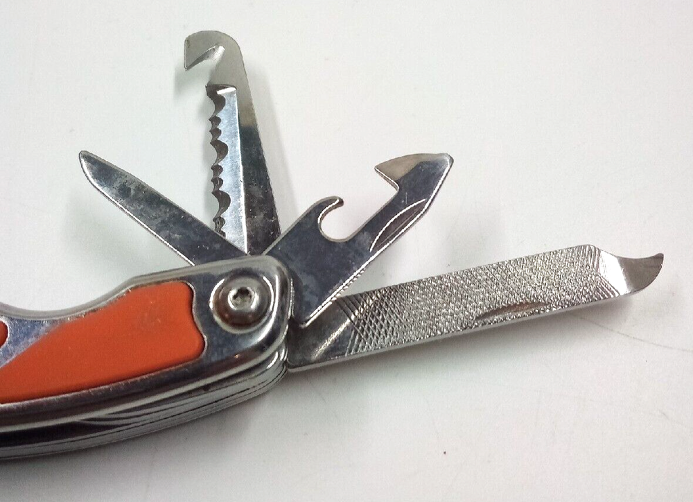 Vintage Multi Tool 10 Elements including Needle Nose Pliers