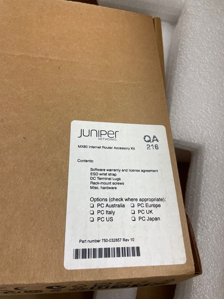Juniper MX5-T-AC Universal Edge Router. NOB