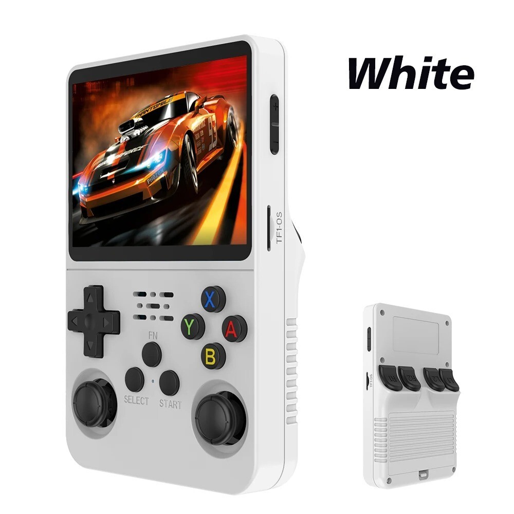 R36S Retro Handheld Game Console Linux 3.5'' IPS 64GB Portable Player
