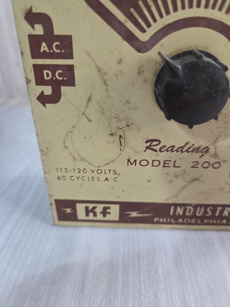 KF Industries Speed Control Reading Model 200 Train Controller - Not Tested