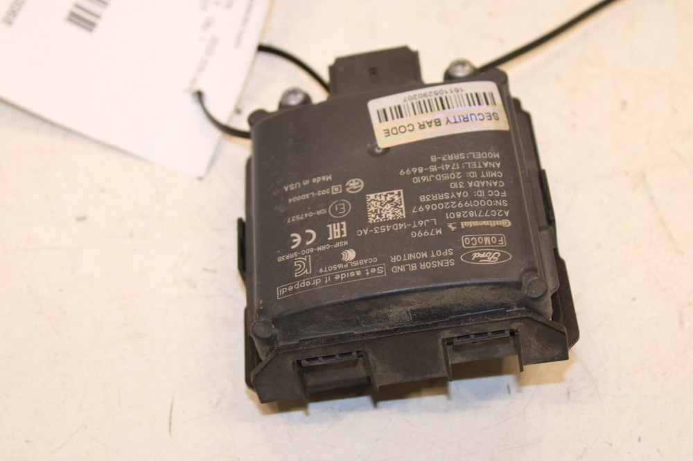 2020-2022 Ford Escape SEL Rear Left Blind Spot Detection Radar Sensor Module