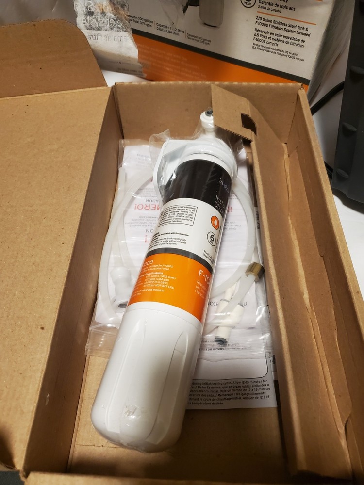 InSinkErator HWT-F1000S Instant Hot Water Tank & Filter System