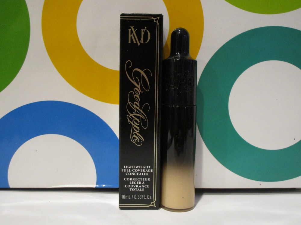KAT VON D ~ GOOD APPLE LIGHTWEIGHT FULL COVERAGE CONCEALER ~# 111 LIGHT ~0.33 OZ