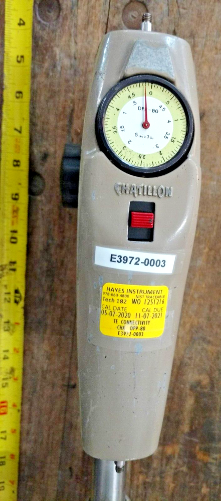 CHATILLON INSPECTION STAND FORCE TEST STAND.