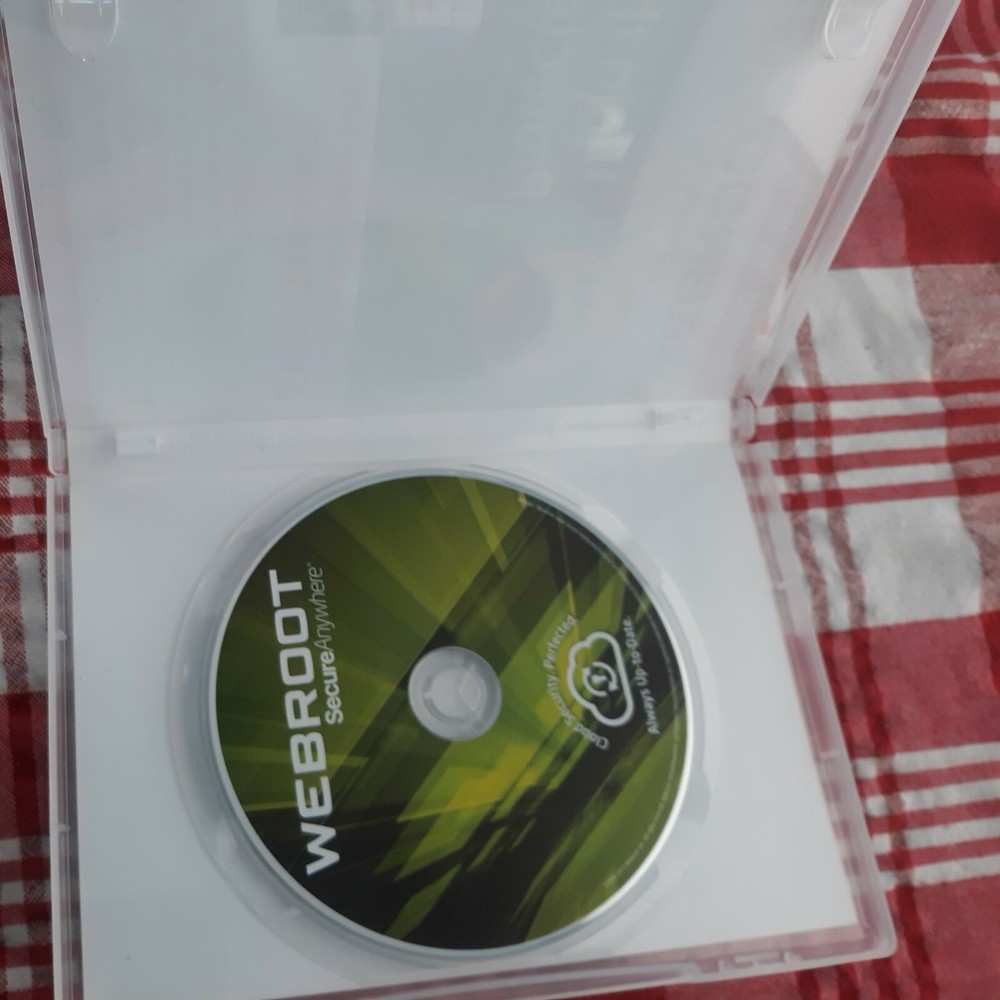 Webroot Secure Anywhere Internet Security 2 Copys OPENED but UNUSED