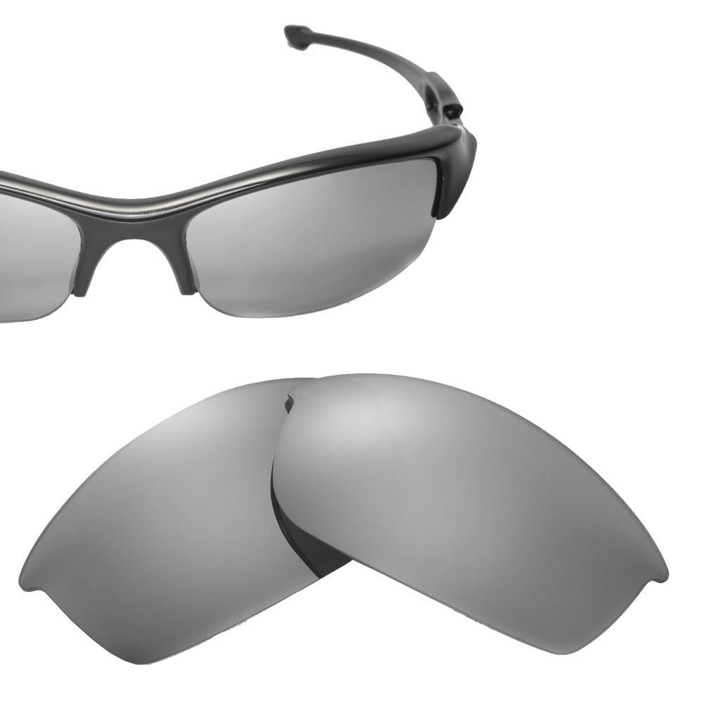 Walleva Replacement Lenses for Oakley Flak Jacket Sunglasses - Multiple Options