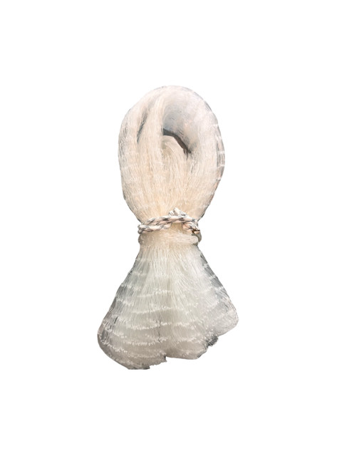 30 Inch Shrimp Net Replacement, 6ft Long, Bottom Quick Release