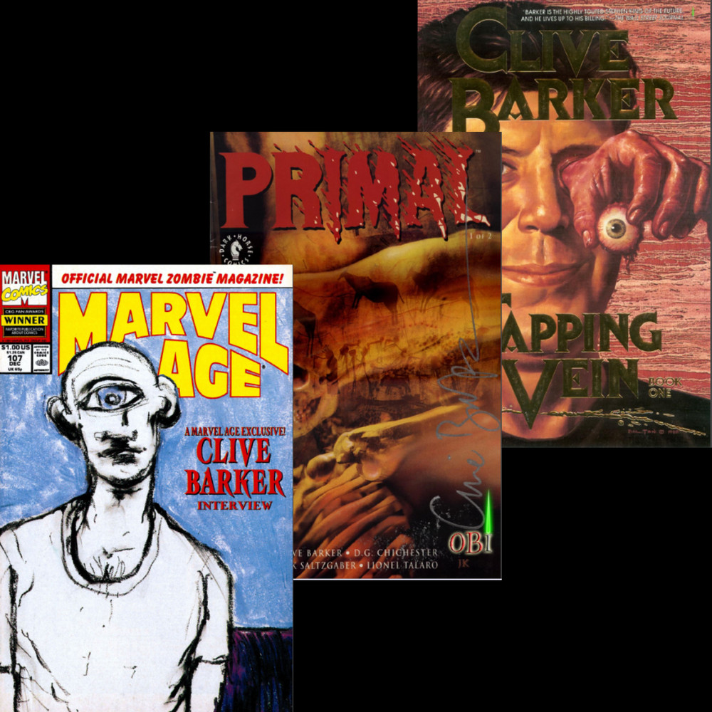 Clive Barker Complete Comic Bundle Novels Digital Collection