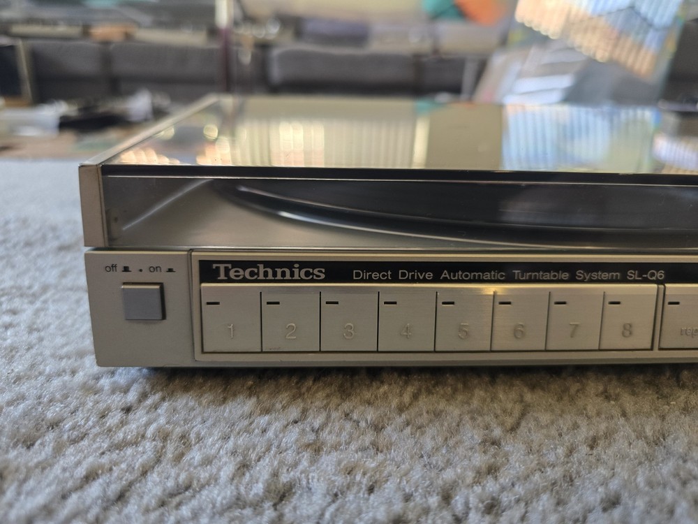 Technics SL-Q6 Direct Drive Programmable Automatic Turntable Serviced