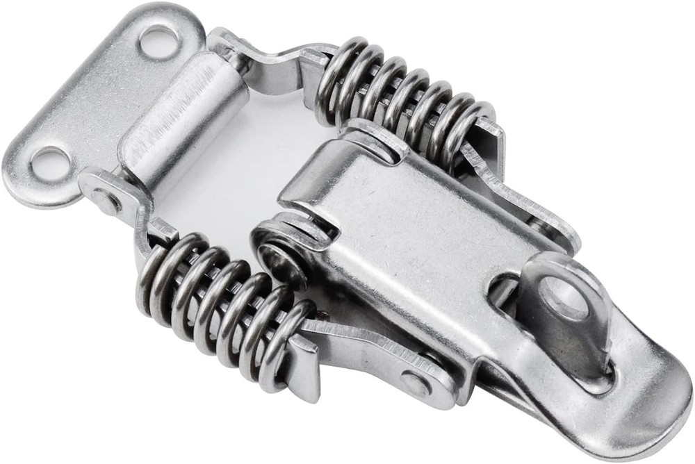 4Set Compression Spring Toggle Latch Lock 304 Stainless Steel Spring Loaded D...