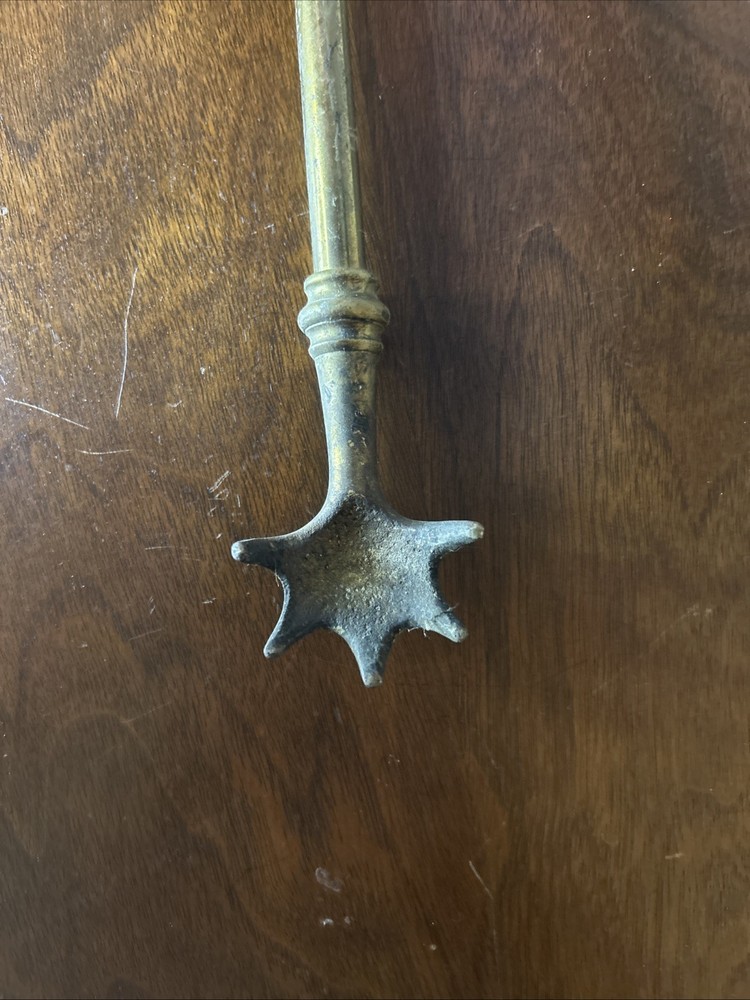 Antique Brass, 3 Piece Fireplace Tool Set