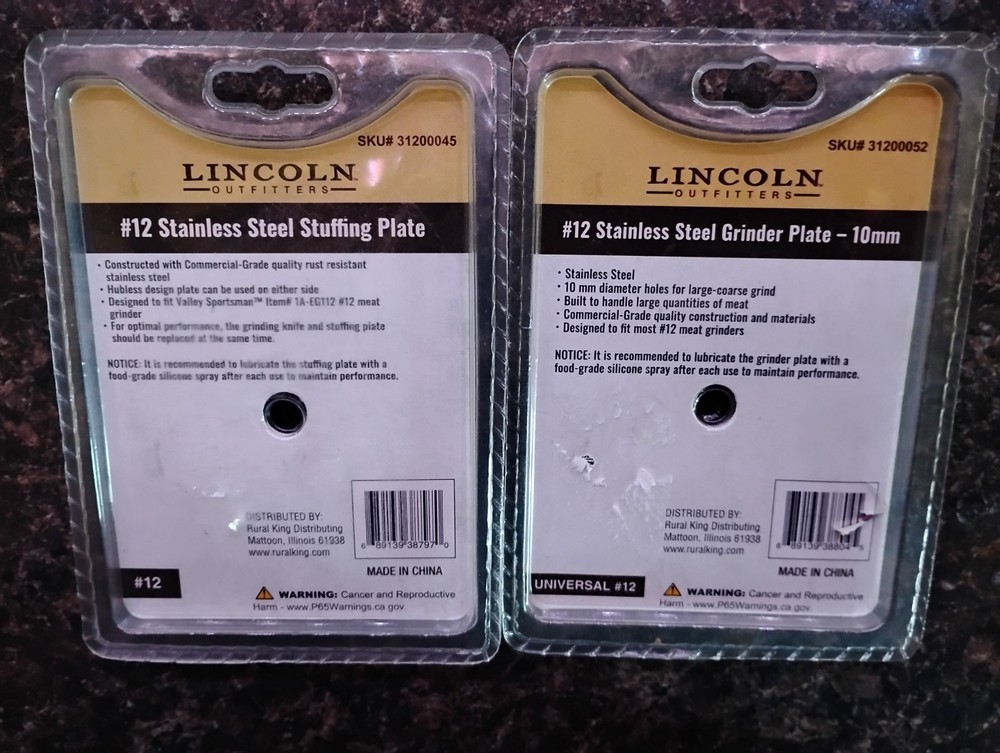 #12 Stuffing Plates Bundle
