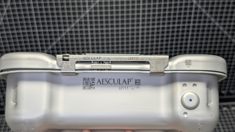 AESCULAP Aicon JJ111 Sterilization Container w/ Enhanced Drying System EDS