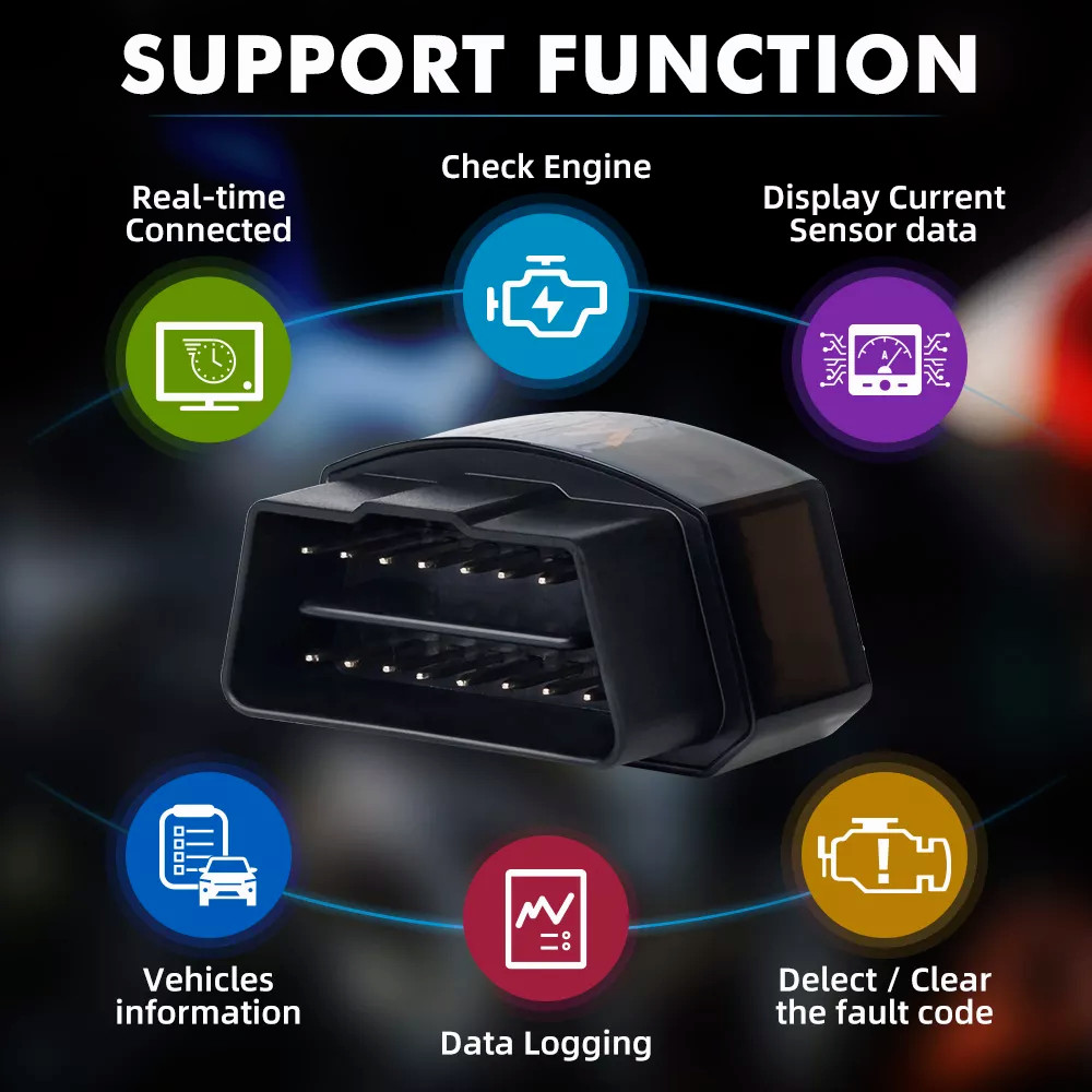 Vgate iCar Pro Bluetooth 4.0 Adapter OBD2 Diagnostic Scanner Tool Code Reader