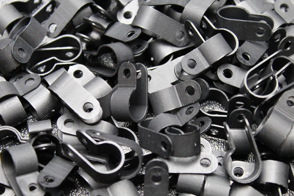50 PACK 1/2 CABLE CLAMPS NYLON BLACK UV RESISTANT HOSE WIRE ELECTRICAL BCC12