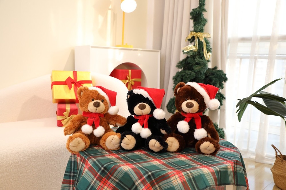 Christmas Noah Bear Honey 12"