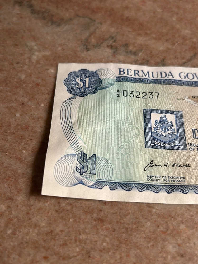 Bermuda Government 1970 $1 Banknote