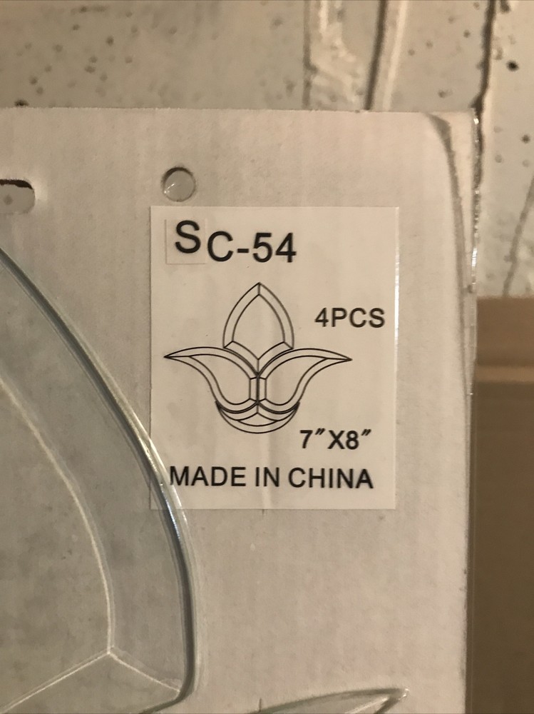 Bevel Cluster For Stained Glass Work SC-54 4pcs