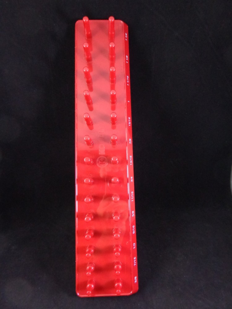 Kobalt 28pc 1/2" Socket Storage Tray Organizer 3/8" - 1-1/4"