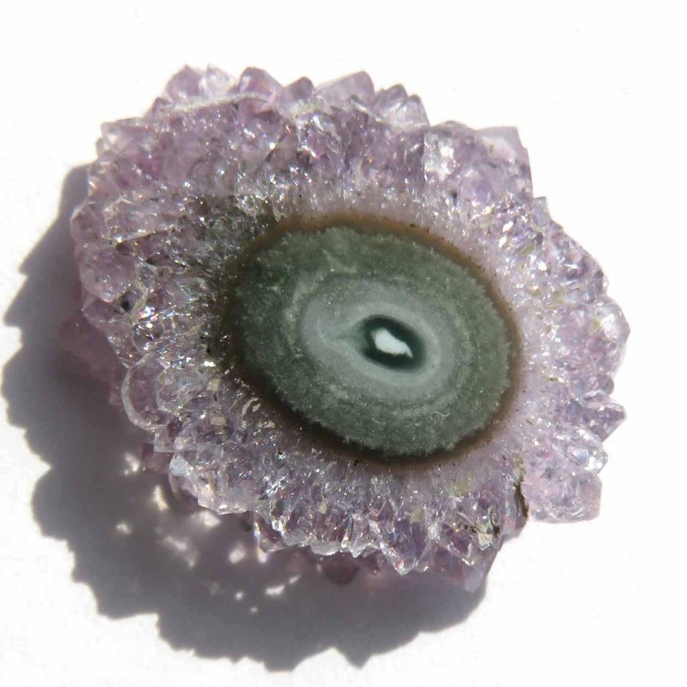 Stalactite Flower Slice  Polished Both Sides    VX723