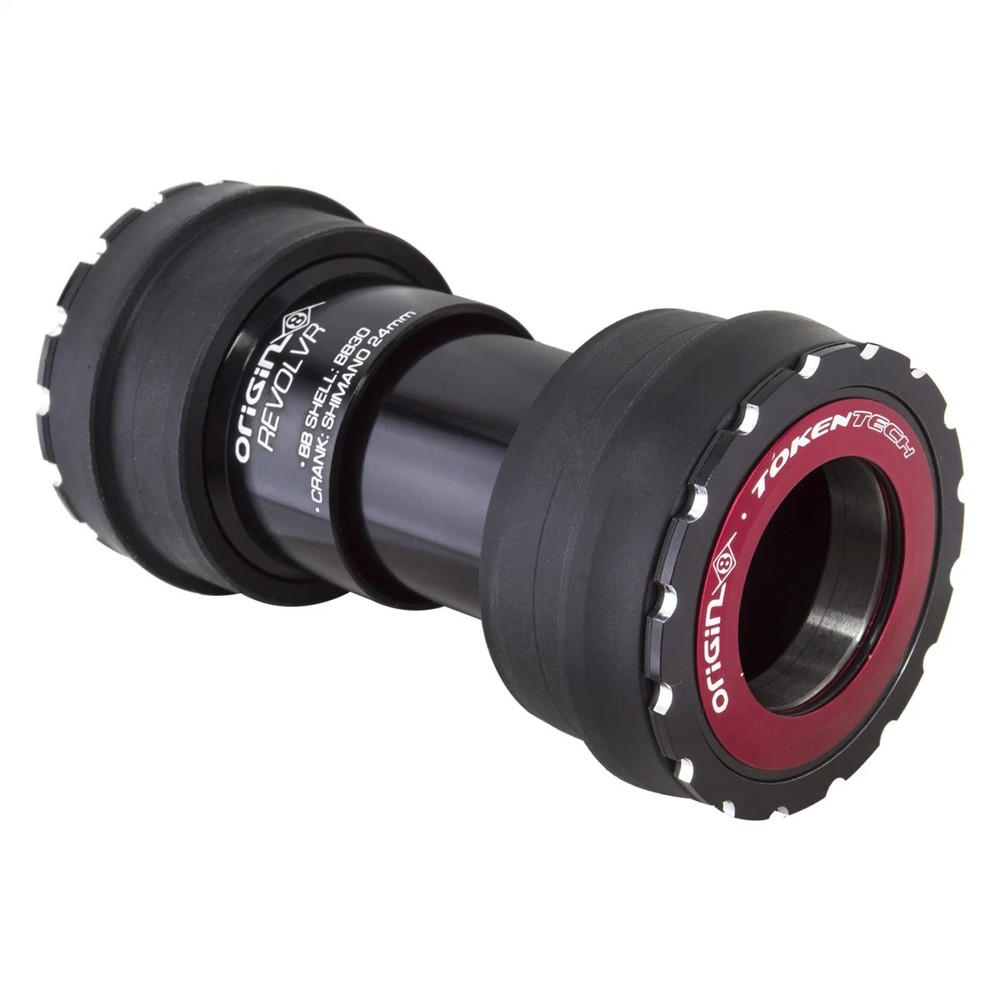 ORIGIN8 Revolvr Outboard Threaded Bottom Bracket - BB30 Aluminum Black
