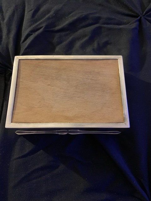 Vintage 800 Silver Cigarette Box