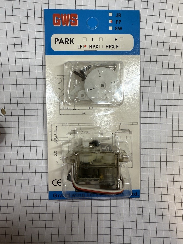 GWS Park LF Servo Nib 2 pack