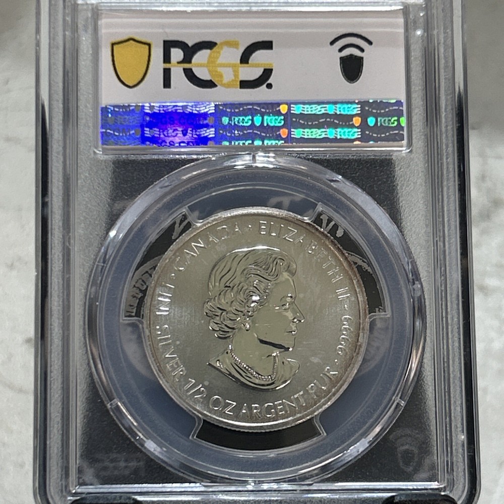 2015 Canada $2 PCGS MS63 Devils Brigade Monster Toner! Top Pop 1/2oz Silver
