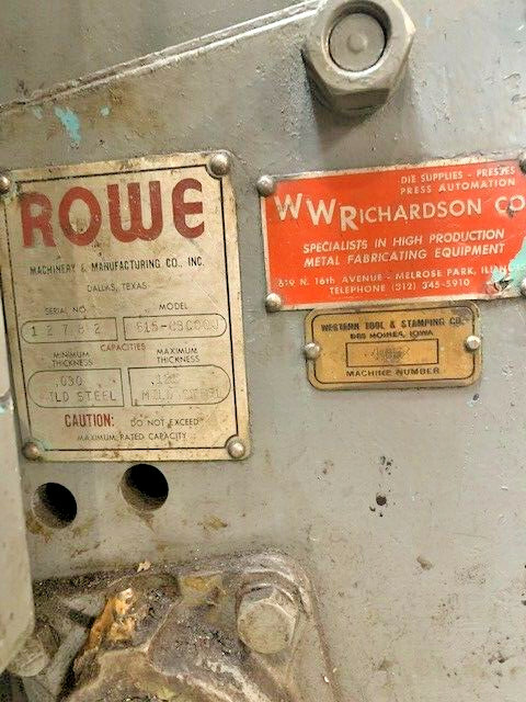 Rowe Coil Cradle /Straightener