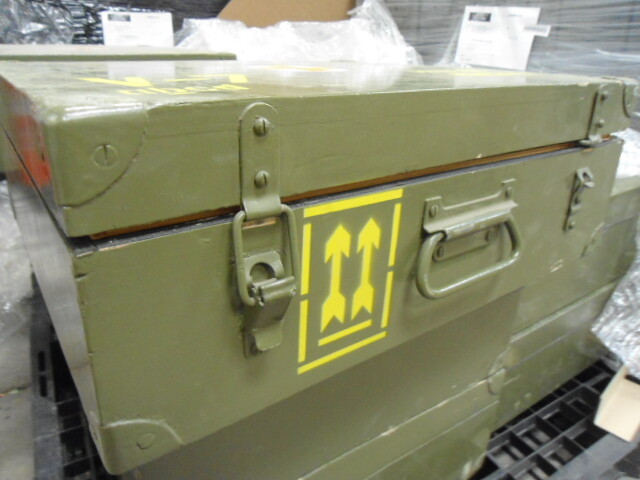 Czech Army Wood Medical Case V-7