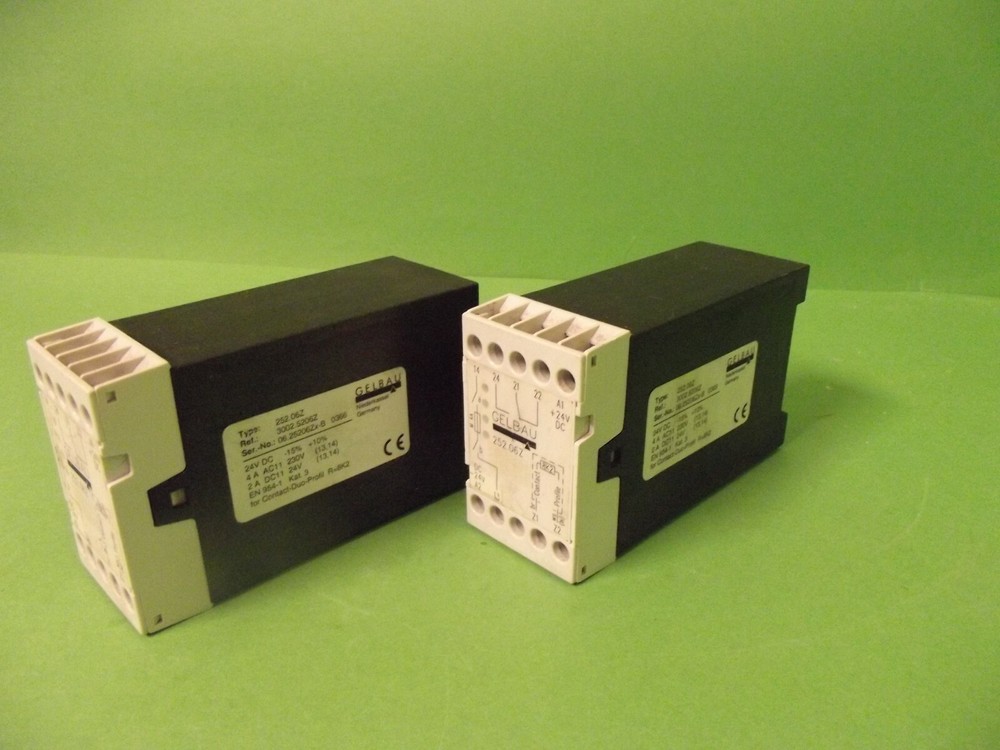 GELBAU 252.06Z Safety Relay