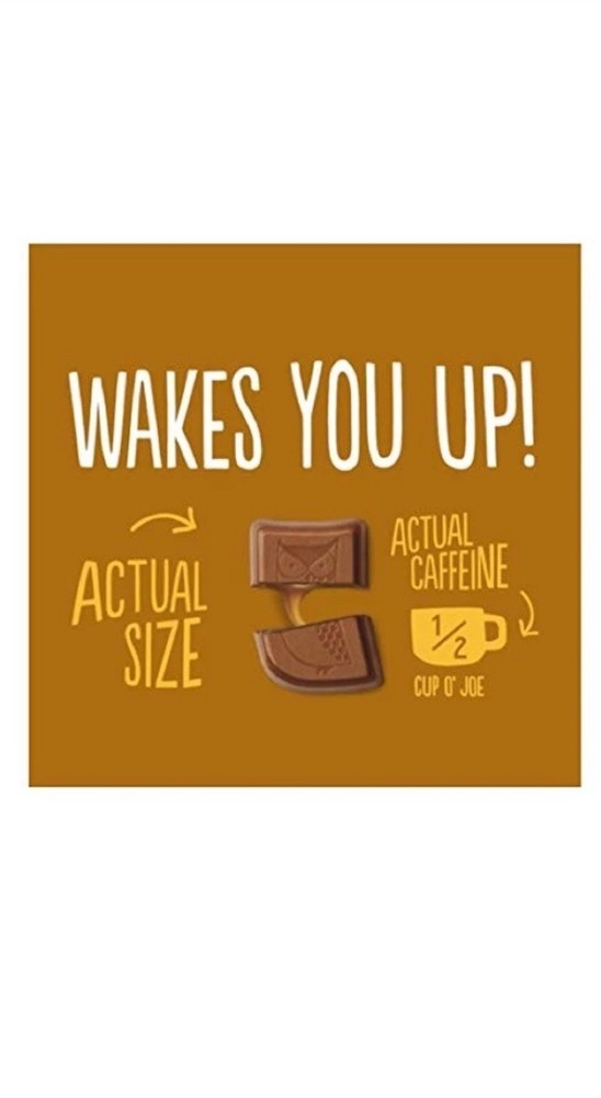 Awake Caffeinated Chocolate Energy Bites, Caramel, 50 Count