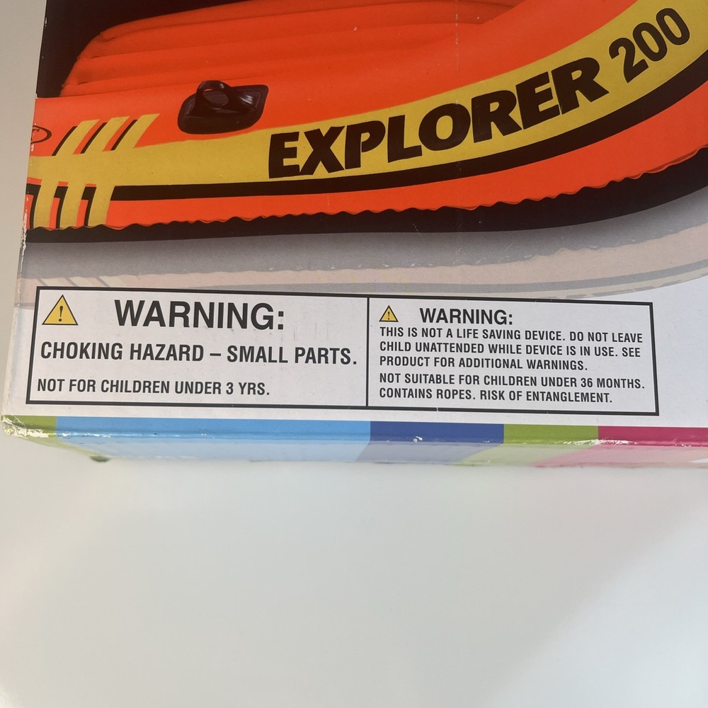 2017 Intex EXPLORER 200 Paddle Boat - 58330EP
